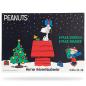 Preview: PEANUTS - HERREN Adventskalender 12 Paar Socken 42-46 ( 6 Paar Socken & 6 Paar Sneaker ) Style - SCHWARZ