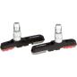 Preview: Clarks Bremsen MTB-Hybrid Bremsbeläge Integral Block W-Triple Compound Insert Pads, grau