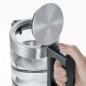 Preview: SEVERIN Mini Glas Wasserkocher 0,5L, Edelstahl-gebürstet, max. 1100 W, schwarz, WK 3499 REAL + OTTO