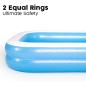 Preview: Bestway 54006 - Family Pool Planschbecken 262x175x50cm Türkis