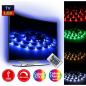 Preview: BRILO Leuchten - LED TV Beleuchtung, LED Band dimmbar, LED Strip selbstklebend, 2m, USB-Anschluss, geeignet für 32-78 Zoll, Licht-Leiste 48 x RGB-LED Farbwechsel