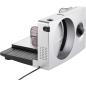 Preview: Unold 78866 ALLESSCHNEIDER Curve Silver, 100 W, 230 V, zusammenklappbar, Edelstahlmesser, Silber/Schwarz, Edelstahl