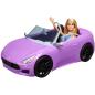 Preview: Mattel HBY29 - Barbie Puppe mit Cabrio Fahrzeug, LILA