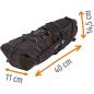 Preview: Prophete Fahrrad Sattelpacktasche Bike Packing Version, 10 L Volumen, 100% wasserdicht