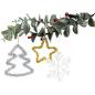 Preview: folia 93503 - Chenilledraht Bastelset "Winter" für Kinder und Erwachsene, wiederverschließbares Täschchen mit vielen Utensilien zum Gestalten kleiner Chenille-Figuren