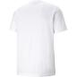 Preview: PUMA Herren T-Shirt Essentials Tee – Rundhals-Kragen Logo WEISS - L