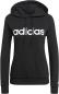 Preview: adidas Lin French Terry Kapuzensweat Black/White M
