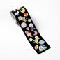 Preview: folia 27103 - Stickerrolle SPACE SAFARI, Sticker Set mit 320 Aufklebern, 4 m lang