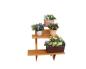 Preview: Blumentreppe Flora 3-stufig 55x56x60cm 