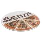 Preview: CreaTable Pizzateller ALL YOU NEED Porzellan ø 33 cm
