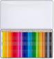 Preview: STAEDTLER Buntstifte ergo soft, ergonomische Dreikantform, 36 Buntstifte in brillanten Farben im Metalletui