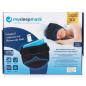 Preview: mysleepmask Schlafmaske inklusive 2 Ohrstöpseln und 2 Gelpads, Kopfumfang circa 54-58 cm, S/M