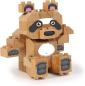 Preview: FabBrix WWF Wooden Bricks PANDA Holzbausteine, 100% kompatibel mit konventionellen Bausteinen