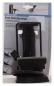 Preview: Fischer Luftpumpe Standpumpe Fahrradpumpe Fupumpe mit Manometer inkl. Adapter 