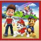 Preview: Trefl 34867 PAW Patrol Fröhliche Welpen-3in1 Elementen-Puzzles 20 bis 50 