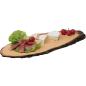 Preview: Kesper 61202 Rinden Servierbrett Erle 50-59 x 20 x 1.8 cm