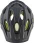 Preview: ALPINA Unisex - Kinder, CARAPAX JR. Fahrradhelm, black-neon-yellow, 51-56 cm