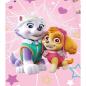 Preview: Herding Bettwäsche-Set, PAW PATROL Skye + Everest, Wendemotiv, Kopfkissenbezug 80 x 80 cm, Bettbezug 135 x 200 cm ROSA