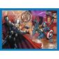 Preview: Trefl 34386 -  4in1 Puzzle, Marvel AVENGERS, von 35 bis 70 Teilen, 4 Sets