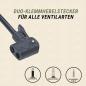 Preview: Prophete Luftpumpe, Fahrradpumpe, Stand- & Fußpumpe für alle Ventilarten, Schwarz AUSSTELLUNGSSTÜCK