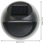 Preview: MAXXMEE 4 Solar-Outdoor-Leuchten IP44 | 4 warme, weiße Leuchten für Zäune, Wände, Türen