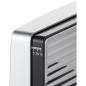Preview: Unold 78866 ALLESSCHNEIDER Curve Silver, 100 W, 230 V, zusammenklappbar, Edelstahlmesser, Silber/Schwarz, Edelstahl