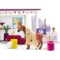 Preview: Schleich® 42614 Horse Club - Beautysalon - 66-Teiliges Spielset Inkl. Pferd mit Mähne, Tierpflegerin, Welpe und Tiersalon plus Zubehör