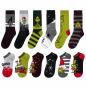 Preview: The GRINCH - HERREN Adventskalender 12 Paar Socken 42-46 ( 6 Paar Socken & 6 Paar Sneaker ) Style - GRAU - VERPACKUNGSSCHADEN