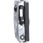 Preview: Unold 78866 ALLESSCHNEIDER Curve Silver, 100 W, 230 V, zusammenklappbar, Edelstahlmesser, Silber/Schwarz, Edelstahl