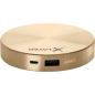 Preview: XLayer Powerbank PLUS Fashion 6.000mAh, Externer Akku für Smartphone und Tablet - Farbe GOLD