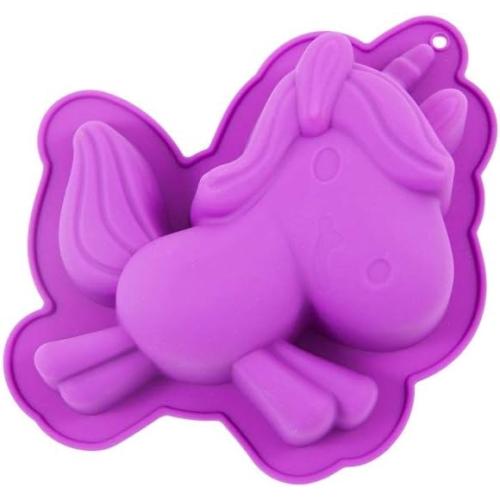 pos EINHORN Silikon-Backform zum Backen + Frosten ca. 24 cm