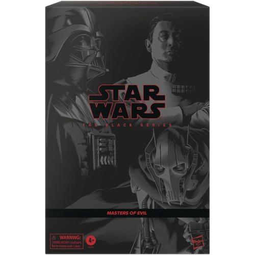 Preview: Hasbro G0659 - Star Wars The Black Series Darth Vader, Großadmiral Thrawn, General Grievous, Action-Sammelfiguren 3er-Pack, Skala 15 cm
