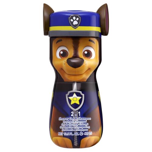 Paw Patrol 2in1 Duschgel & Shampoo (400 ml) 3D Figur  - CHASE