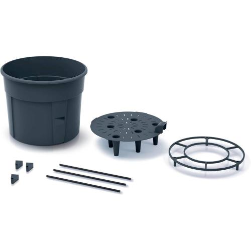 Preview: Prosperplast Anzuchttopf für Tomaten mit Rankhilfe - wetterfest & UV-beständig | ideal für Garten & Terrasse (29,5 cm)