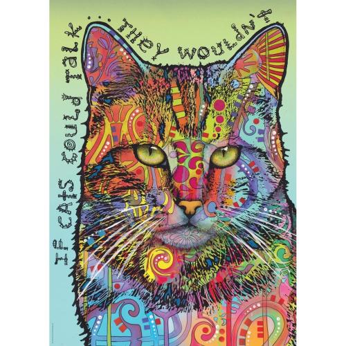 HEYE JOLLY PETS 29893 - PUZZLE 1000 IF CATS COULD TALK ca. 50 x 70 cm