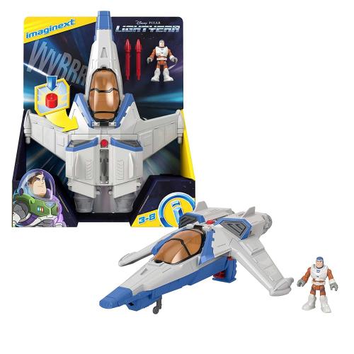 Fisher-Price Imaginext HGT26 - Lightyear XL Raumschiff mit Lights & Sounds