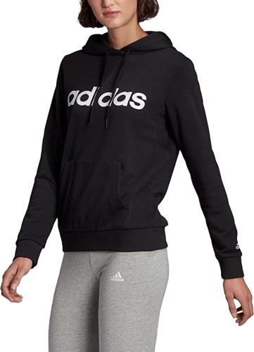 adidas Lin French Terry Kapuzensweat Black/White M