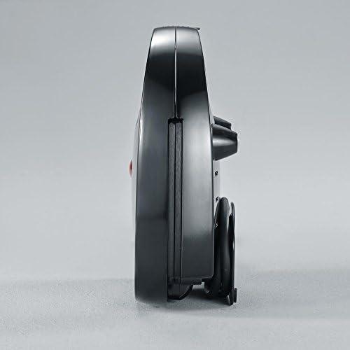 SEVERIN Sandwichmaker-Toaster für 2 Sandwiches, Dreieckige Sandwichtoasts, 600 W, Edelstahl-gebürstet-schwarz, SA 2969