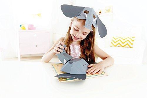 Hape E5123 - Elefantenmaske, Kinder Bastelsets