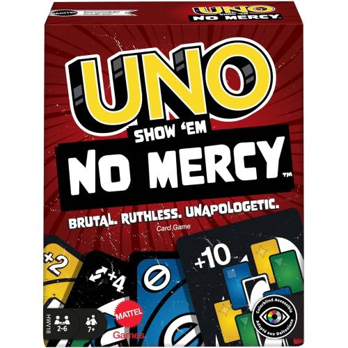 Mattel UNO Show 'em NO MERCY Kartenspiel