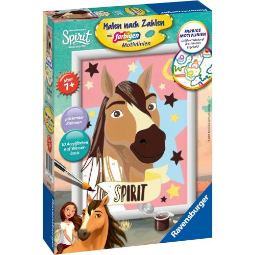 Ravensburger Malen nach Zahlen 28471 - Stolzer Spirit 