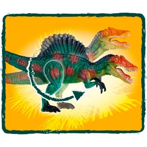 Simba - XXL Dino-Set 6-teilig-Dinosauriern mit beweglichen Teilen Größe ca. 21 / 25 cm