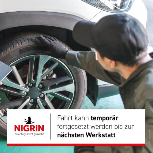 NIGRIN Reifendicht 500ml - Die schnelle Pannen-Hilfe (1er Pack)