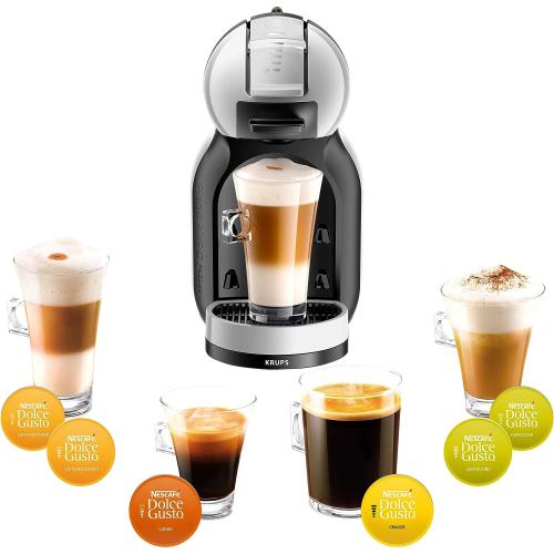 Krups KP123B Dolce Gusto Maschine Mini Me, 1500 Watt, GRAU GEBRAUCHT