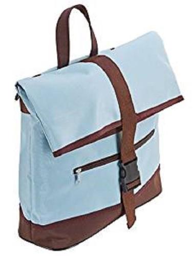 Prophete Fahrrad-Einkaufstasche, Gepcktrgermontage blau/Braun, M