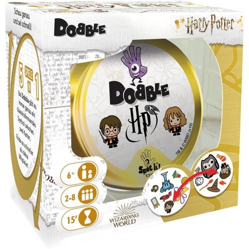 Asmodee Dobble HARRY POTTER Familienspiel Kartenspiel 2-8 Spieler