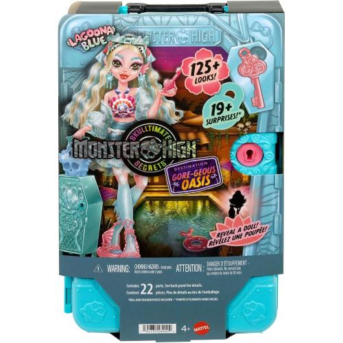 Monster High JDR51 - Verborgene Schätze Oase - LAGOONA BLUE - Puppe und Zubehörteile