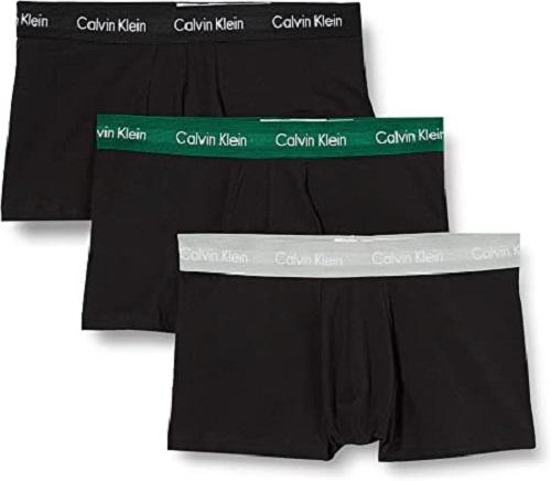 Calvin Klein Herren 3er Pack Boxershorts, Schwarz (B-Alligator/Grey Heather/Black Bal), S (3er Pack)