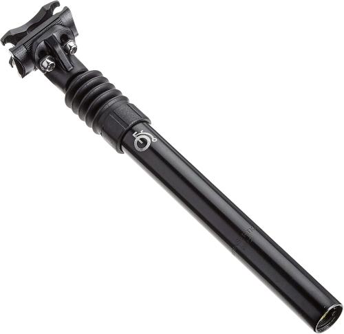 Prophete 6564 – Erwachsene Patent-Federsattelstütze Aluminium, Länge: 300 mm, Ø 27,2 mm