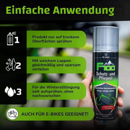 Preview: Dr. Wack F100 Schutz- und Pflegeöl - 300ml Aerosoldose 